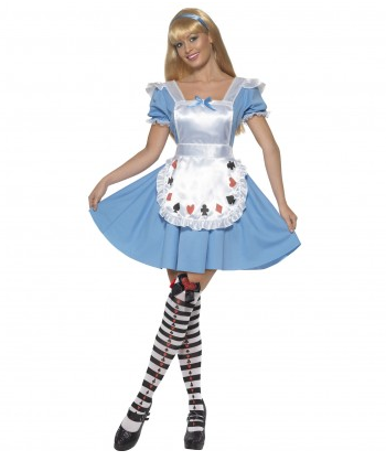 Alice im Wunderland Kostüm Damen