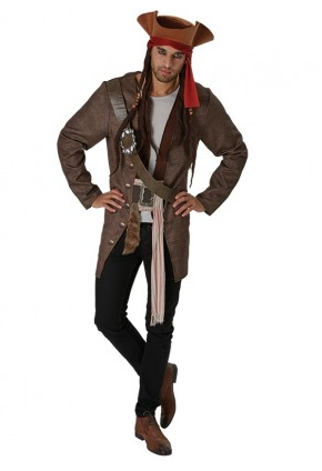 Captain Jack Sparrow Kostüm Erwachsene