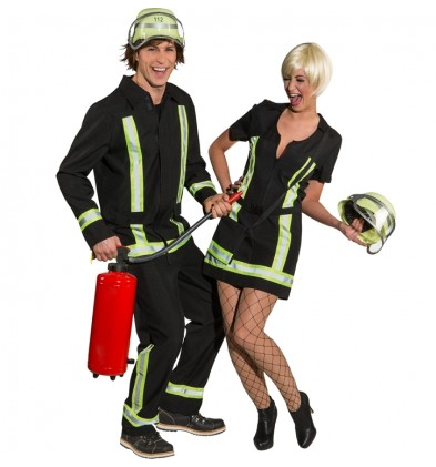 Feuerwehr Kostüm für Damen und Herren