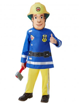 Feuerwehrmann Sam Kostüm Kinder