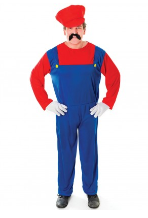Mario und Luigi Kostüm Herren