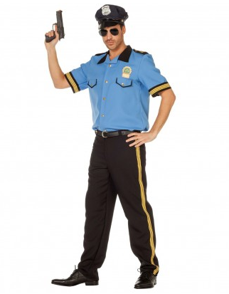 Polizei Kostüm Herren