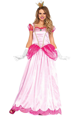 Prinzessin Peach Kostüm Damen
