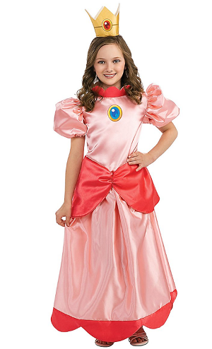Prinzessin Peach Kostüm Kinder