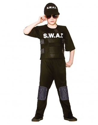 SWAT Kostüm Kinder