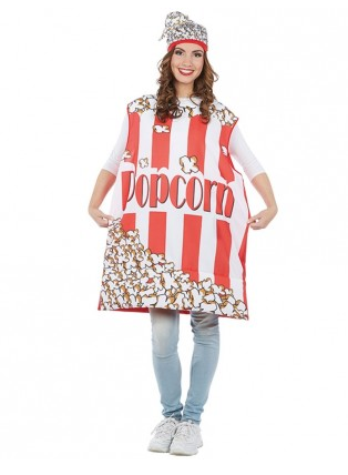 Popcorn Kostüm für Damen und Herren