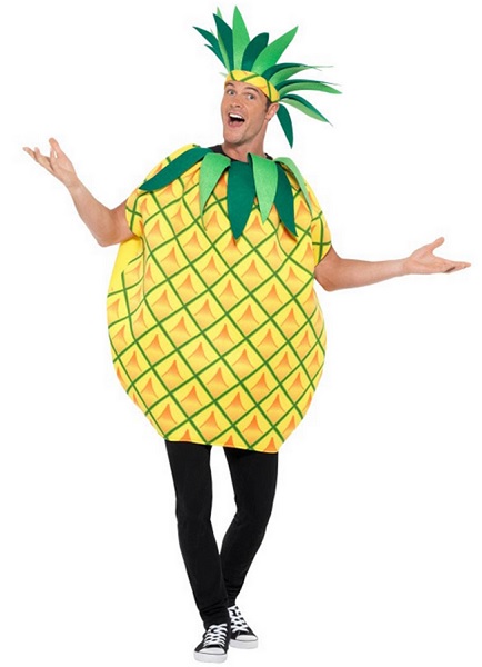 Ananas Kostüm Herren Männer Erwachsene